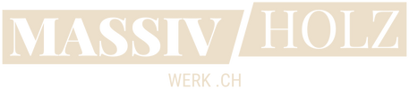 Logo MASSIVHOLZWERK Hauptversion gross invertiert