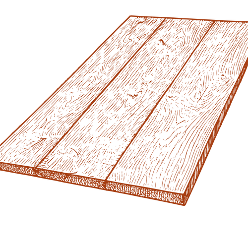 Tischplatte auf Mass hergestellt